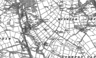 Old Map of North Bitchburn, 1896