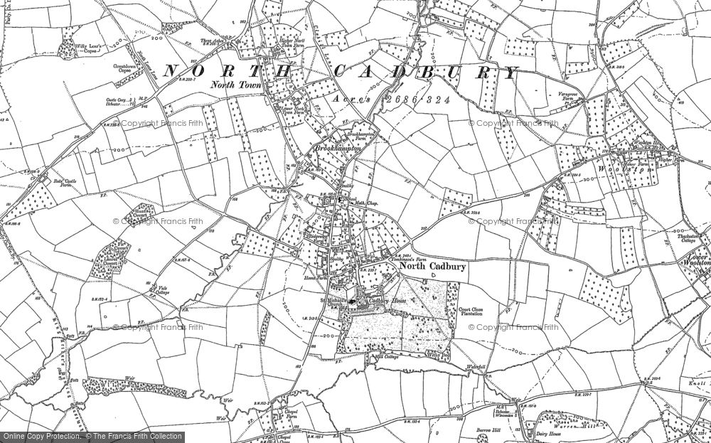 North Cadbury, 1885