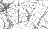 Old Map of North Cerney Downs, 1882
