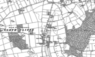 Old Map of North Cliffe, 1889