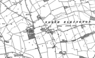 Old Map of North Elkington, 1887