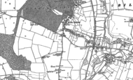 Old Map of North Elmham, 1883 - 1885