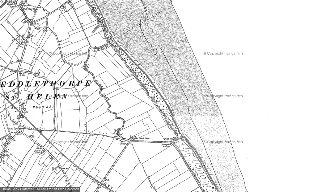 Old Map of North End, 1888 - 1905 in 1888