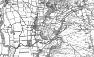 Old Map of North Gorley, 1907 - 1908