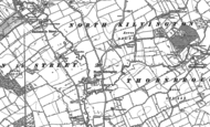 Old Map of North Kilvington, 1892