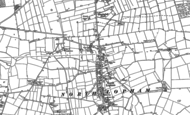Old Map of North Lopham, 1903 - 1904