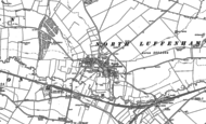 Old Map of North Luffenham, 1884 - 1902
