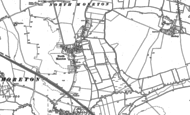 Old Map of North Moreton, 1898 - 1910