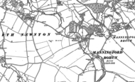 Old Map of North Newnton, 1899
