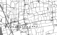 Old Map of North Ockendon, 1895
