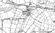 Old Map of North Pickenham, 1883