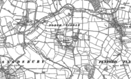 Old Map of North Piddle, 1884 - 1903