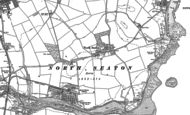 Old Map of North Seaton, 1896