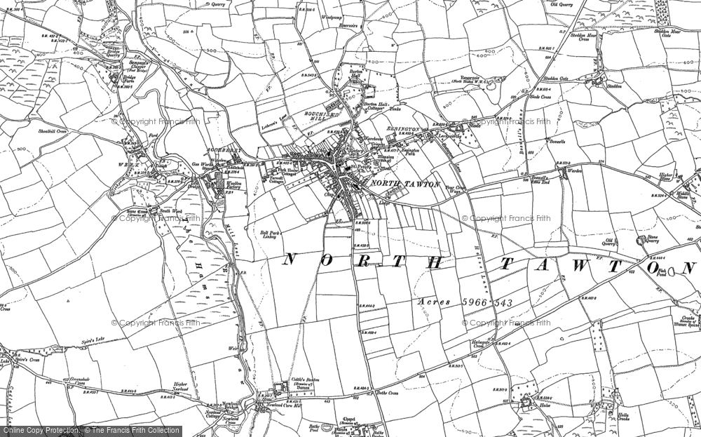 North Tawton, 1886