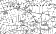 Old Map of North Tuddenham, 1882
