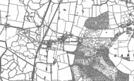 Old Map of North Wootton, 1884 - 1904