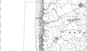 Old Map of Northcott Mouth, 1905