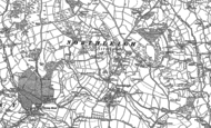 Old Map of Northleigh, 1888
