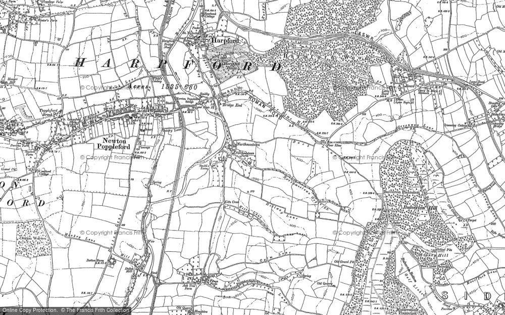 Old Map of Northmostown, 1888 - 1903 in 1888