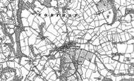 Old Map of Northop, 1898 - 1910