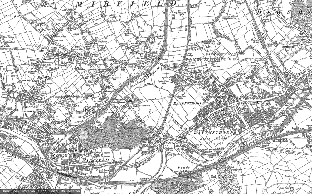 Old Map of Northorpe, 1888 - 1892 in 1888