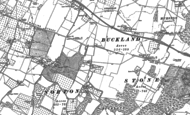 Old Map of Norton Ash, 1896