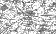 Old Map of Norton Fitzwarren, 1887