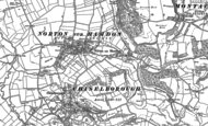 Old Map of Norton Sub Hamdon, 1886