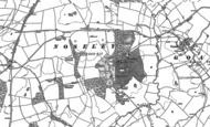Old Map of Noseley, 1885 - 1902