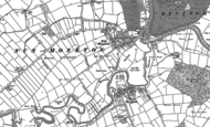 Old Map of Nun Monkton, 1892