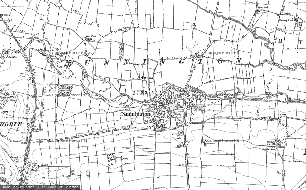 Nunnington, 1890 - 1891