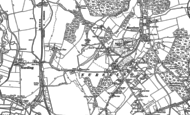 Old Map of Nursling, 1895 - 1896