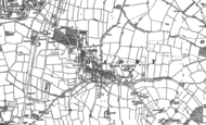Old Map of Oadby, 1885