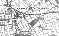 Old Map of Oak Tree, 1913