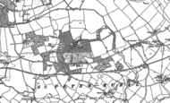 Old Map of Oaklands, 1896 - 1897