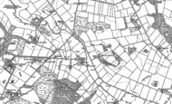 Old Map of Oaks in Charnwood, 1883