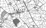 Old Map of Oaksey, 1898 - 1920