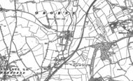 Old Map of Oborne, 1901