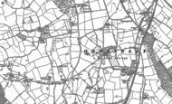 Old Map of Oddingley, 1883 - 1884