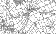 Old Map of Odell, 1882 - 1900