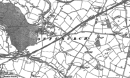 Old Map of Offchurch, 1886