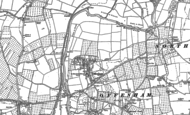 Old Map of Offenham, 1883 - 1885