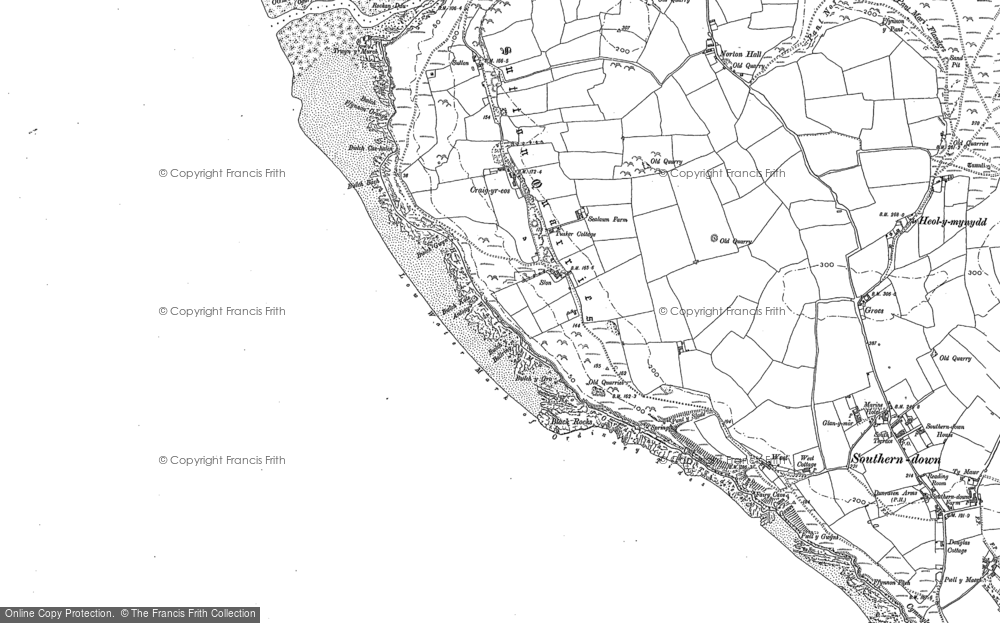 Old Map of Ogmore-by-Sea, 1897 - 1914 in 1897