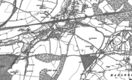 Old Map of Old Basing, 1894
