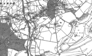 Old Map of Old Dilton, 1922