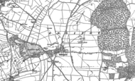Old Map of Old Edlington, 1890 - 1901