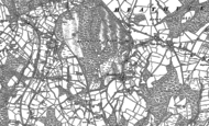 Old Map of Old Heathfield, 1897