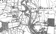 Old Map of Old Shoreham, 1896 - 1909