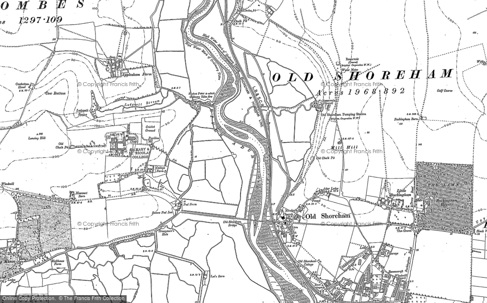 Old Shoreham, 1896 - 1909