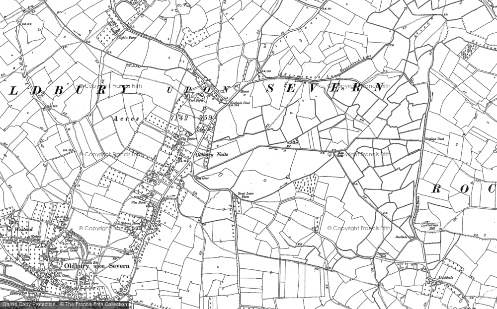 Oldbury Naite, 1880